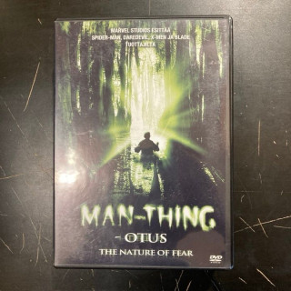 Man-Thing - otus DVD (VG+/M-) -kauhu/sci-fi-